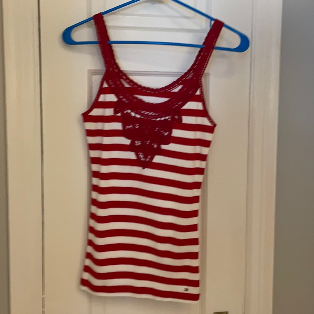 Tommy HIlfiger Red and White Striped Cami